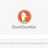 DuckDuckGo suchen mit Apple Maps Karten- und Adressen