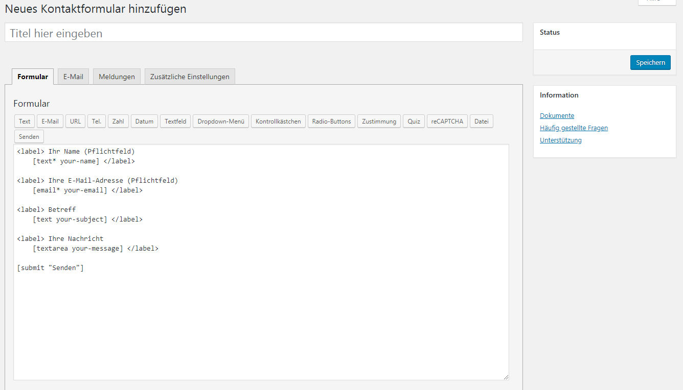 WordPressPluginKontaktformularerstellenContact Form 7hinzufügen Computer // Soft