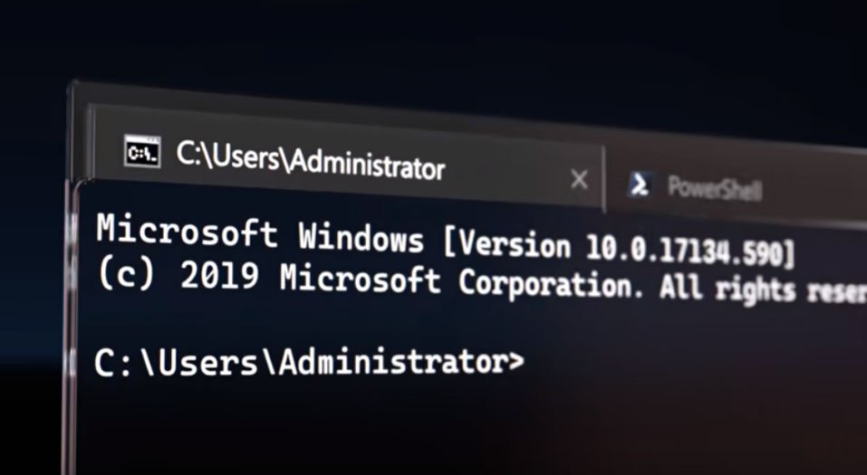 Microsoft hat seine neue Befehlszeilen-App für Windows, genannt Windows Terminal