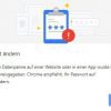 Google Chrome-Benachrichtigung – Chrome empfehlt Ihr Passwort zu ändern