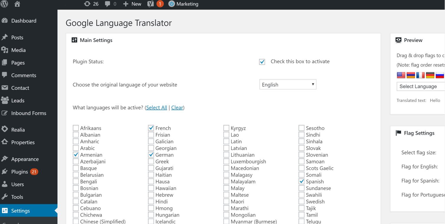 google translate extension for mac