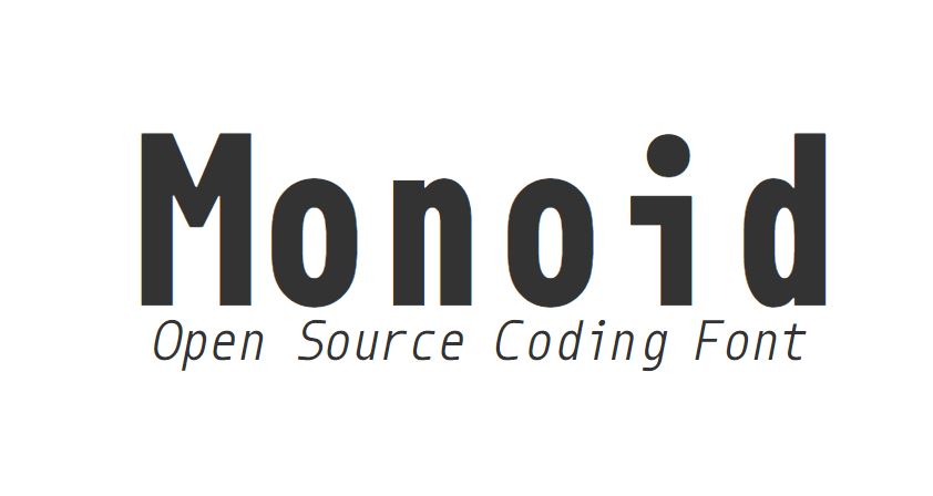 Die Programmierschriftart Monoid
