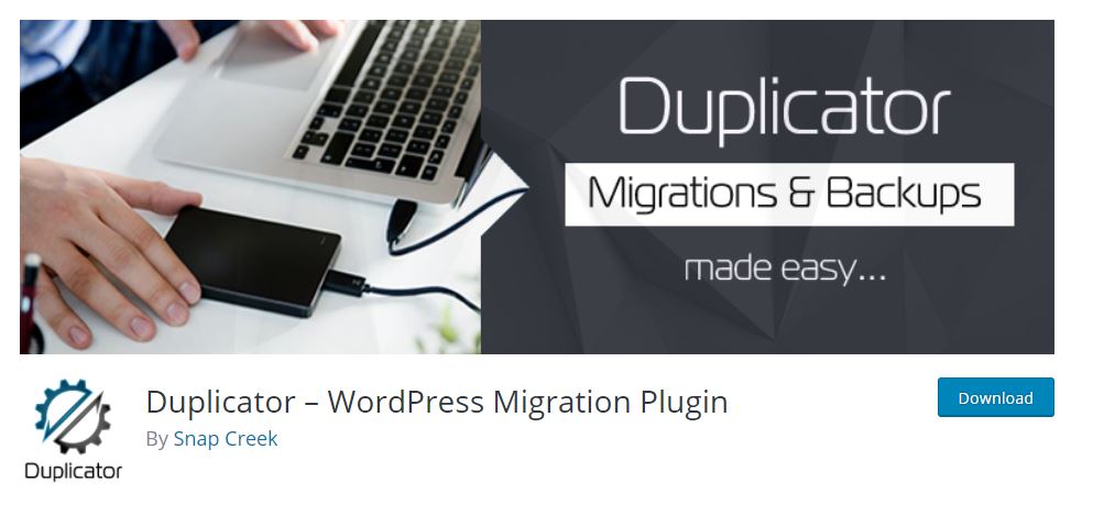 WordPress Site mit dem Duplicator-Plugin migrieren