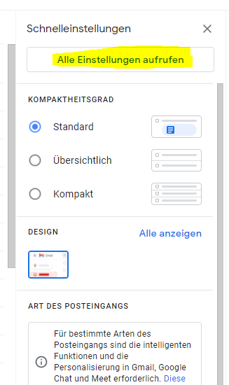 eine Signatur in Gmail einfügen