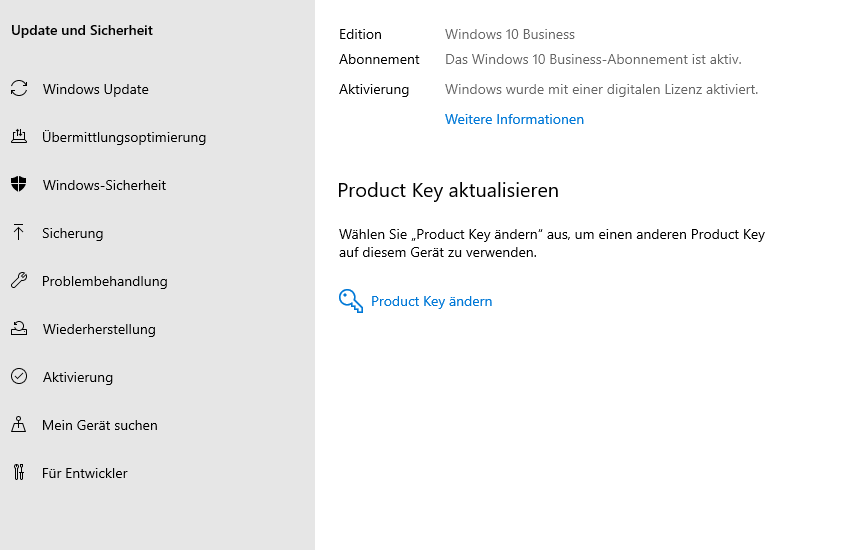 Windows 10 key aktivierung umgehen