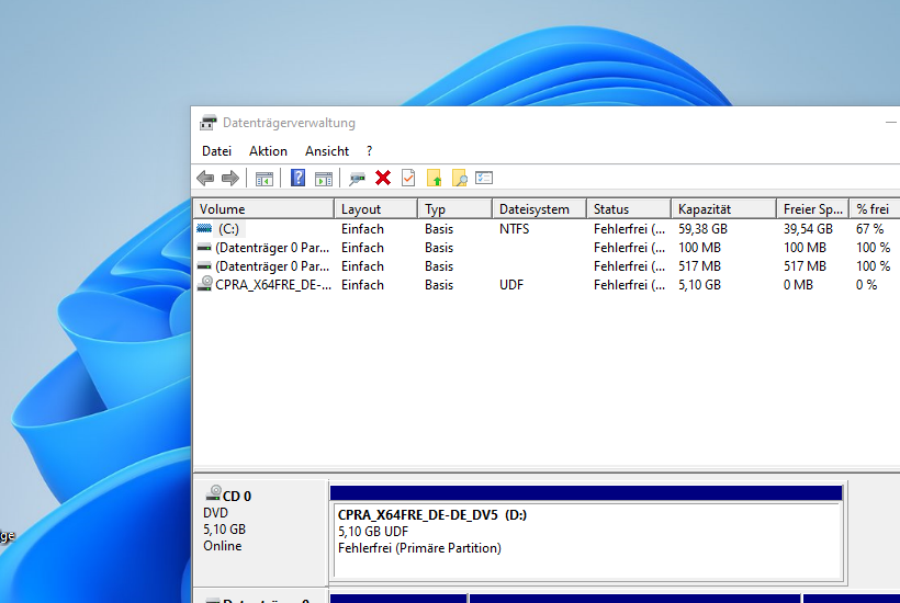 Windows 11: So öffnet ihr die Datenträgerverwaltung