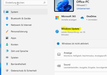 Windows 11: laufende Windows 11-Updates stoppen