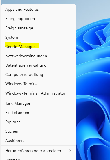  Windows 11 Geräte Manager öffnen