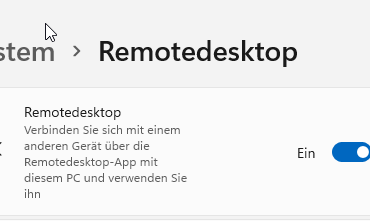 Windows 11: Remotedesktop auf Windows 11 aktivieren und verwenden