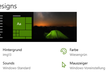Windows 10: So speichert ihr euer eigenes Design in Windows 10
