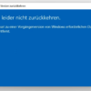 Downgrade von Windows 11 auf Windows 10 durchführen