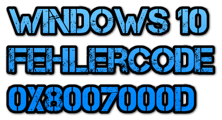 
Windows Update Fehlercode 0x8007000d