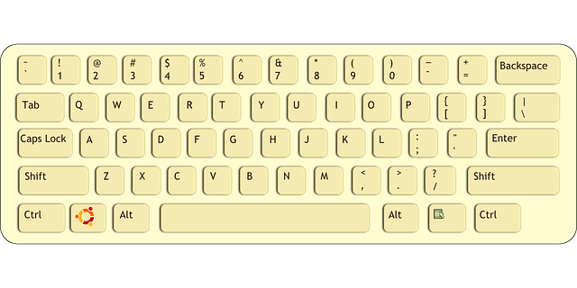Englische Tastatur