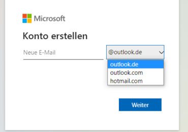 Outlook anmelden – So richtet ihr ein Gratis-Mail-Konto ein