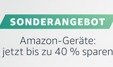 Amazon: Sonderangebote bis zu 40% reduziert!