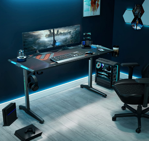 Gaming Schreibtische mit LED-Beleuchtung
