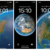 Apple: Hintergrundbilder und Zifferblätter animieren die Erde und den Mond