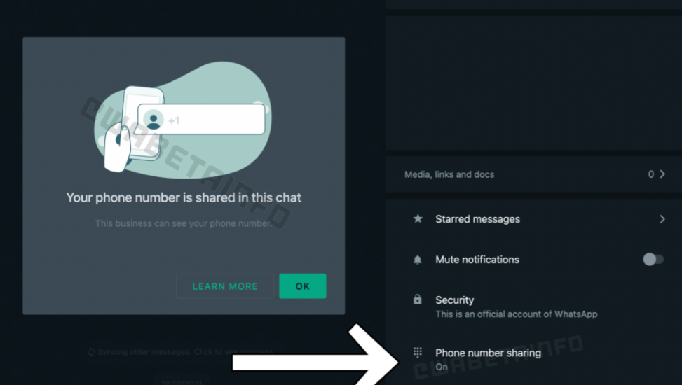 WhatsApp Desktop: Mehr Transparenz für die Sichtbarkeit von Telefonnummern