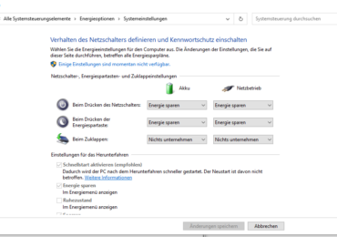 Windows 10 Standby-Modus deaktivieren: Wie ihr verhindert, dass euer Computer in den Ruhemodus geht