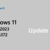 Windows 11-Update: Sekunden kehren wieder zurück.