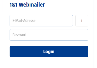 1und1 Webmailer: Einfacher Login für den Zugriff auf eure E-Mails