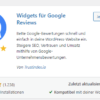 Widgets für Google Reviews – WordPress Plugin im Test