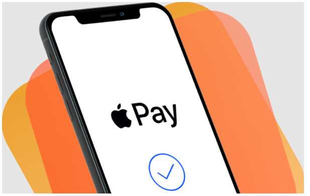 auf dem Bildschirm des Telefons Apple Pay