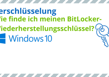 Wie finde ich meinen BitLocker-Wiederherstellungsschlüssel?