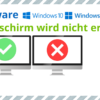 Windows 10 erkennt den zweiten Monitor nicht