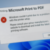 Microsoft Print to PDF funktioniert nicht – was steckt dahinter?