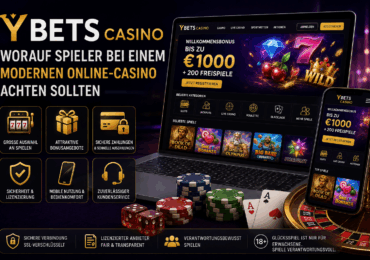 Ybets Casino: Worauf Spieler bei einem modernen Online-Casino achten sollten