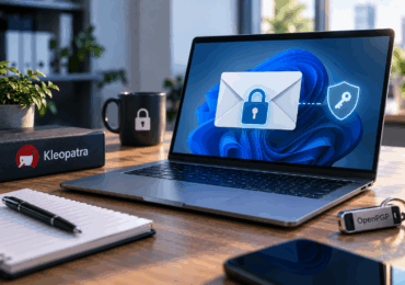 E-Mail-Verschlüsselung unter Windows mit Kleopatra: Sicher kommunizieren mit OpenPGP